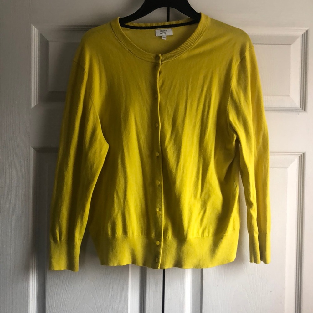 Crown & Ivy sweater/cardigan | XL